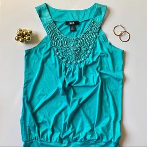 💎3/$20💎 Turquoise Beaded Top